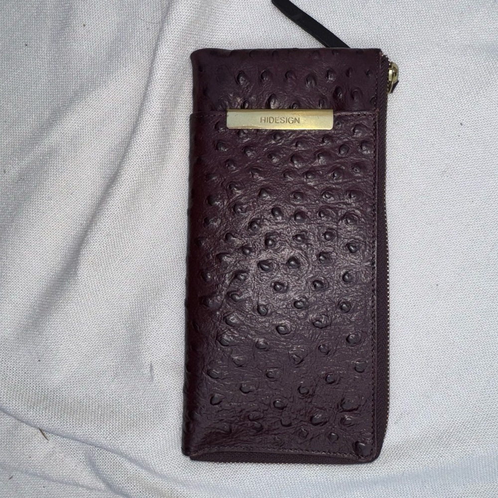 Hidesign MAPLE W1 SB (RF) L-ZIP AROUND WALLET